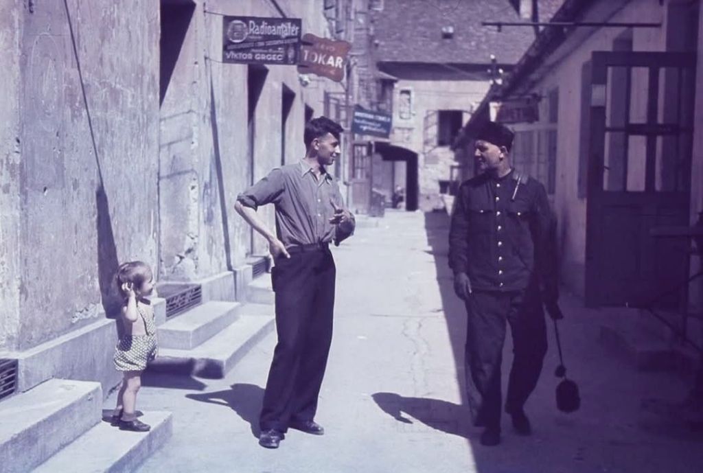 Obrtnički prolaz između Masarykove i Varšavske 1960-ih godine
